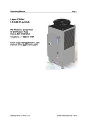 IPG Photonics LC 340.01-A.3.5/6 Operating Manual