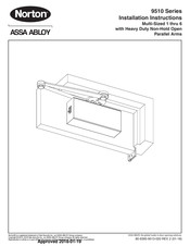 Assa Abloy Norton 9510 Series Installation Instructions Manual