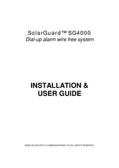 AEI Security & Communications SOLARGUARD SG4000 Installation & User Manual