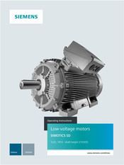 Siemens SIMOTICS SD 1PC4 Operating Instructions Manual