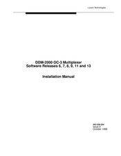 Lucent Technologies DDM-2000 OC-3 Installation Manual