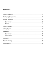 DORANI 7130P User Manual