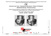 MINERVA OMEGA C/E 653R Operating Instructions Manual