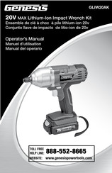 Genesis GLIW20AK Operator's Manual