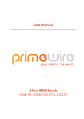 Primewire 301834 User Manual
