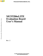 Freescale Semiconductor MCF5206eLITE User Manual