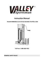 Valley Sportsman 008858615 Instruction Manual