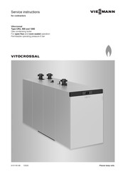 Viessmann Vitocrossal CRU 1000 Service Instructions Manual
