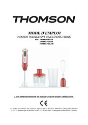 THOMSON THMX07259B User Manual