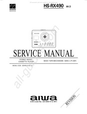 Aiwa HS-RX490 Service Manual