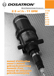 dosatron DI 110 Owner's Manual