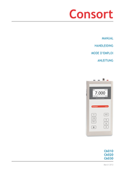 Consort C6010 Manual