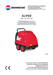 BM2 BIEMMEDUE SUPER 150S Use And Maintenance Manual