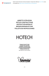 Bimar HOTECH HC200L Instruction Booklet