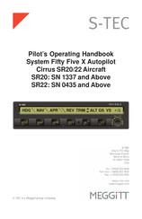Meggitt S-TEC Fifty Five X Pilot Operating Handbook