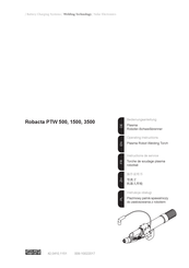Fronius Robacta PTW 1500 Manual