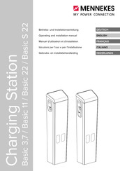 Mennekes Basic 3,7 Operating And Installation Manual