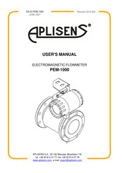 Aplisens PEM-1000ALW User Manual