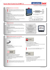 Advantech-Dlog MPC 6 Quick Start Manual
