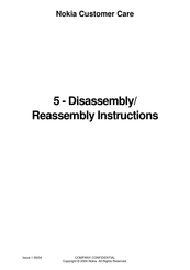 Nokia RA-3 Disassembly/Reassembly Instructions