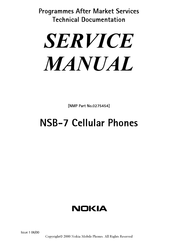 Nokia NSB-7 Series Service Manual