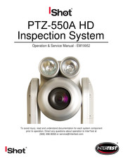 InterTest Shot PTZ-550A HD Operation & Service Manual