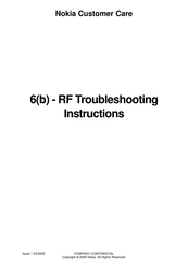 Nokia RM-94 Rf Troubleshooting Instructions