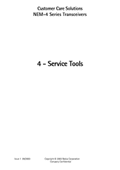 Nokia NEM-4 Series Service Tools