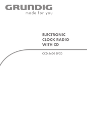 Grundig CCD 5600 SPCD Manual