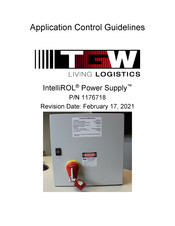 TGW IntelliROL Power Supply 1166694PULS Application Control Manuallines