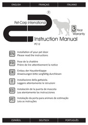 Pet-Corp PC12 Instruction Manual