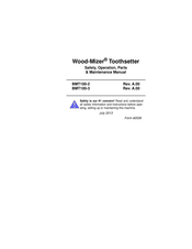 Wood-mizer BMT100-2 Operation, Parts & Maintenance Manual