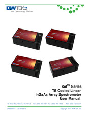 B&W Tek Sol Series User Manual