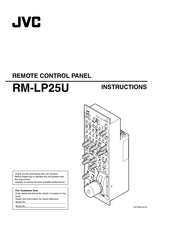 JVC RM-LP25U Instructions Manual