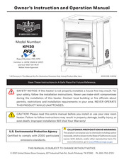 United States Stove KP130 Owner’s Instruction And Operation Manual