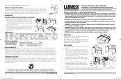 Lumex 700176C-C Instructions