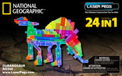 Laser Pegs National Geografic NG300 OURANOSAUR Manual
