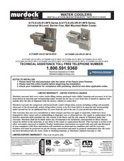 Murdock A172408F-UG-VR-D1-BF1S Installation & Maintenance Instructions Manual