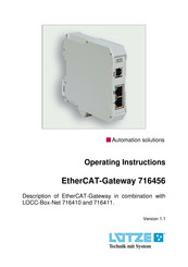Lütze LOCC-Box-GWPN 0-6457 Operating Instructions Manual