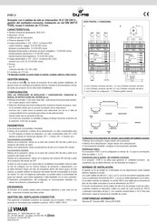 Vimar by-me 01851.2 Manual
