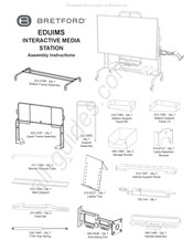 Bretford EDUIMS Assembly Instructions Manual