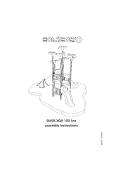 Holzhof OASIS XOA 100 Assembly Instructions Manual