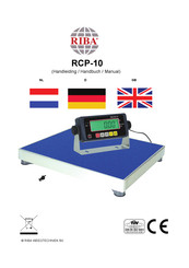 RIBA RCP-10 Manual
