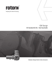 rotork CK Standard Startup Manual