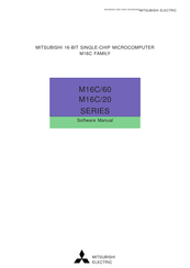 Mitsubishi M16C/60 Series Software Manual