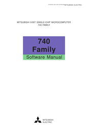 Mitsubishi M16C/60 Series Software Manual