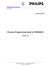 Philips PDIUSBD12 Firmware Programming Manual