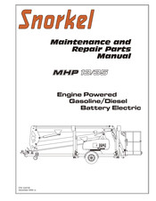 Snorkel MHP1335 Maintenance And Repair Parts Manual