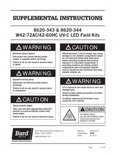 Bard 8620-343 Supplemental Instructions