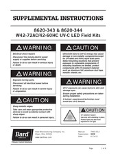 Bard 8620-344 Supplemental Instructions